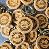 Bristol Detailing Supplies Wood Key Ring