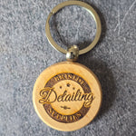 Bristol Detailing Supplies Wood Key Ring